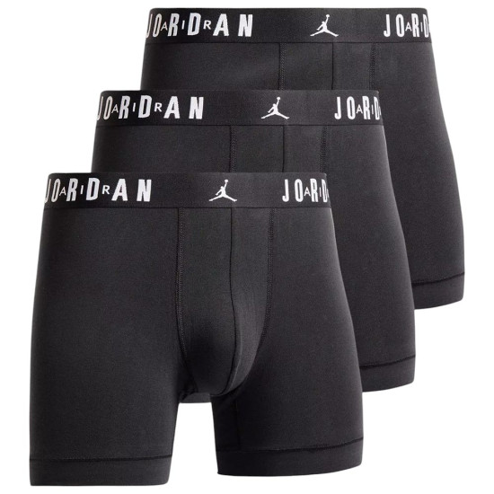 Jordan Ανδρικό εσώρουχο Flight Cotton Core Boxer Briefs 3-Pack